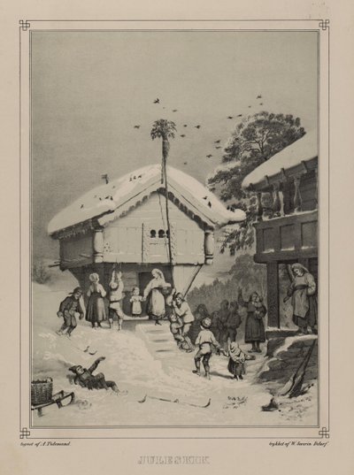 Çizimler, Asbjørnsen, P.Chr. ve Chr. Tønsberg tarafından yayınlandı (no, 1848) by Adolph Tidemand