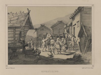 Çizimler, Asbjørnsen, P.Chr. ve Chr. Tønsberg tarafından yayınlandı (no, 1848) by Adolph Tidemand