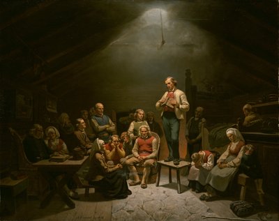 Düşük Kilise Bağlılığı by Adolph Tidemand