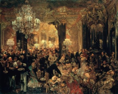 top çorbacı by Adolph Menzel