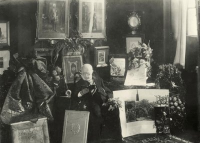 Menzel an seinem 80. Geburtstag / Foto by Adolph Menzel