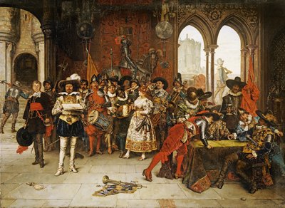 Kralın Silahşörleri by Adolphe Alexandre Lesrel