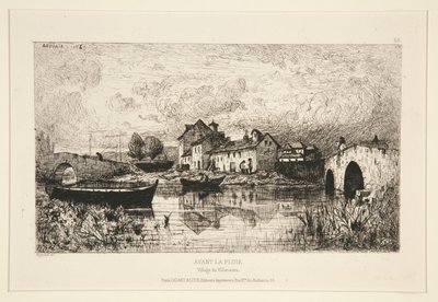 yağmurdan önce by Adolphe Appian
