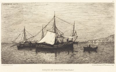 Kabotaj tekneleri by Adolphe Appian