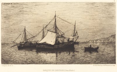 Kabotaj tekneleri by Adolphe Appian