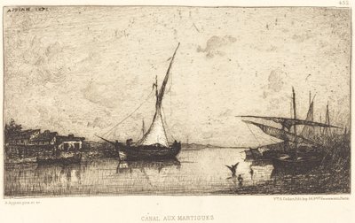 Martigues Kanalı by Adolphe Appian