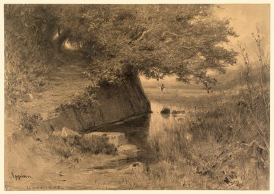 Manzara (La source a Montalieu) by Adolphe Appian