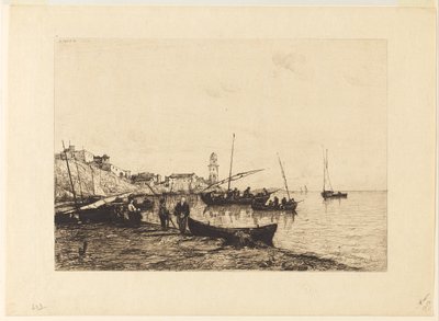 San Remo Limanı by Adolphe Appian