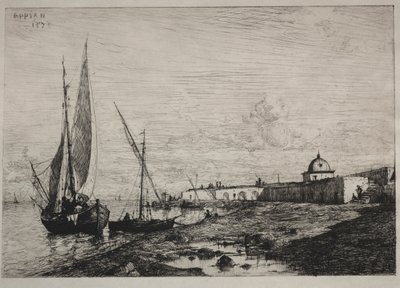 San Remo'daki Liman by Adolphe Appian