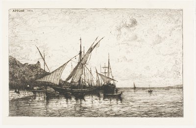 Monako Limanı by Adolphe Appian