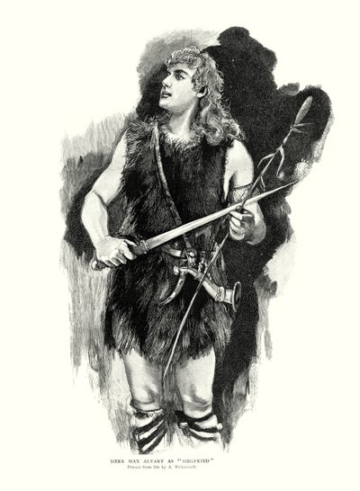 Alman tenor Max Alvary, Richard Wagner