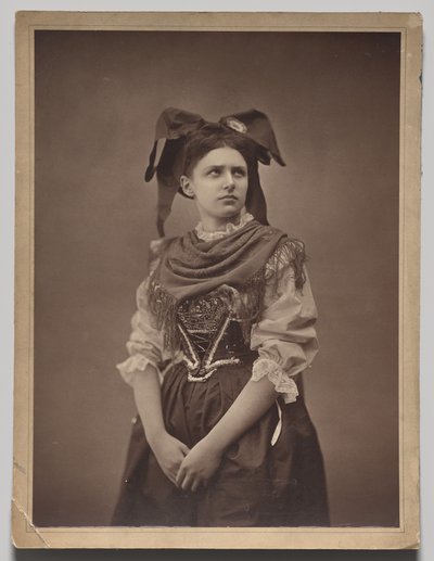 Genç Alsacienne Kadını by Adolphe Braun
