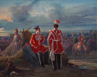 Kırım Tatar Cankurtaran Filosu, c. 1850 by Adolphe Ladurner