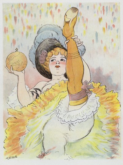 The Sceptre  by Adolphe Leon Willette