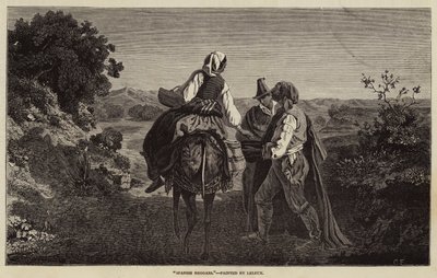 İspanyol Dilenciler by Adolphe Pierre Leleux