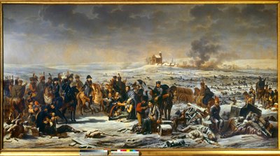 Prusya ve Polonya Seferi (1806-1807) “” Napolyon I (1769-1821) Eylau savaş alanında 9/02/1807” Adolphe Roehn (1780-1867) 1807 Boissy aziz Leger tarafından resim. Grosbois Kalesi by Adolphe Roehn
