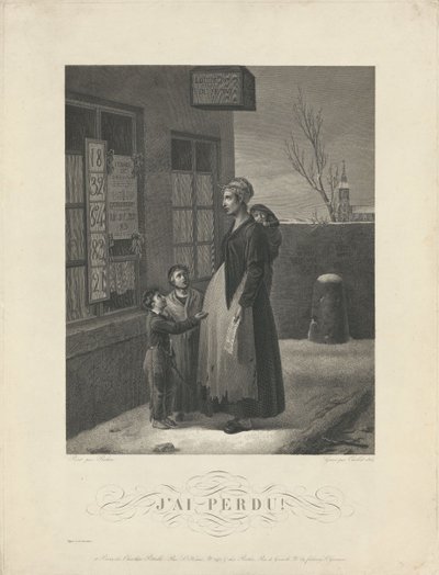 Kaybettim!, 1824 by Adolphe Roehn