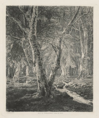 Pierrefonds Ormanları by Adolphe Théodore Jules Martial Potémont