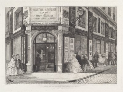 Aquafortists Derneği Genel Merkezi by Adolphe Théodore Jules Martial Potémont