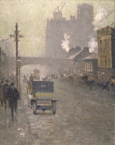 Oxford Yolu, Manchester by Adolphe Valette