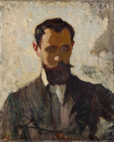 Otoportre Çalışması, 1912 dolayları (tuval üzerine yağlı boya) by Adolphe Valette