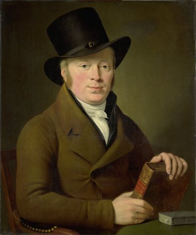Barend Klijn Barendsz (1774-1829), Şair by Adriaan de Lelie