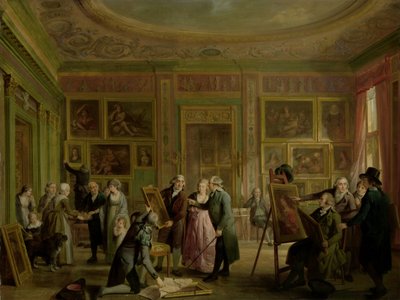Josephus Augustinus Brentano Sanat Galerisi by Adriaan de Lelie