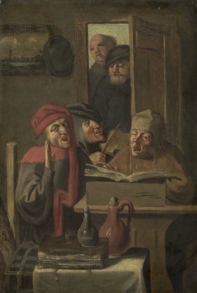 müzik şirketi by Adriaen Brouwer (manner of)