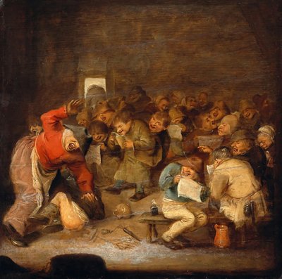 Okul by Adriaen Brouwer