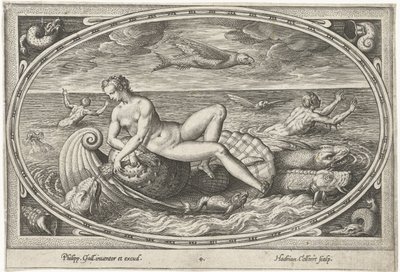 Galatea Zeegoden (dizi adı) by Adriaen Collaert