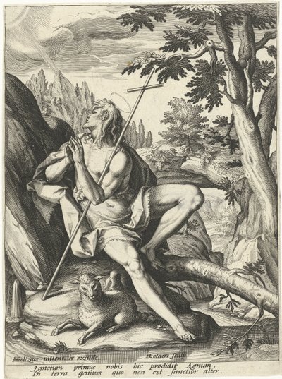 Hazreti Yahya by Adriaen Collaert