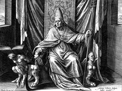 Papa I. Gregory, Büyük, c1540-1567 by Adriaen Collaert