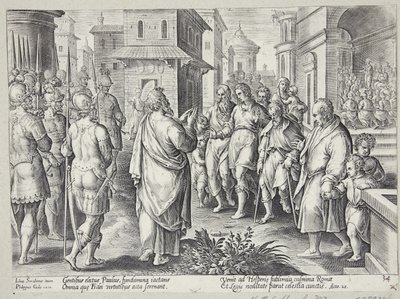 havarilerin eylemleri by Adriaen Collaert