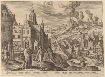 Cennetin Krallığı benzetmesi by Adriaen Collaert after Hans Bol