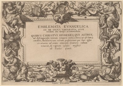 Baş sayfa by Adriaen Collaert after Hans Bol