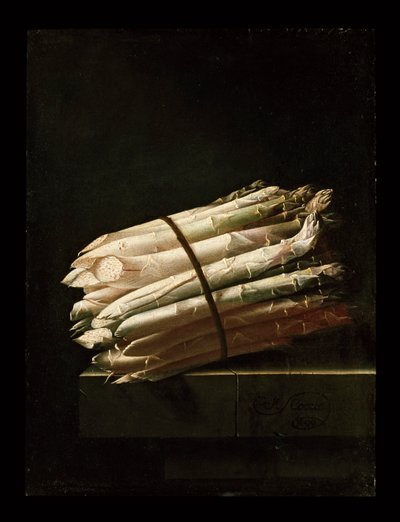 Kuşkonmaz Natürmort, 1699 by Adrian Coorte