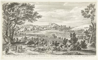 Gezicht op Saint Laurent de la Roche Franche Comté