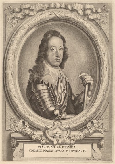 Cosimo II, Toskana Büyük Dükü by Adriaen Haelwegh