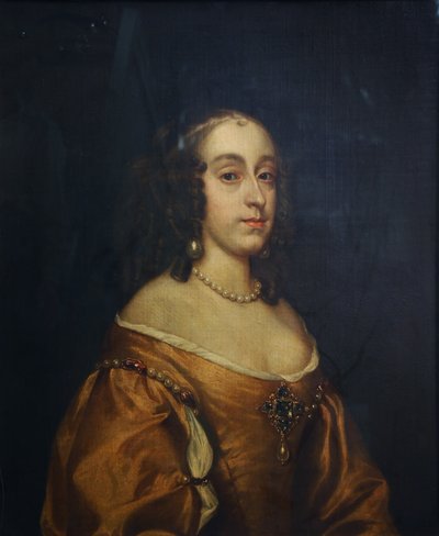 Mary, Kraliyet Prensesi ve Turuncu Prenses, c.1656-60 (tuval üzerine yağlı boya) by Adriaen Hanneman