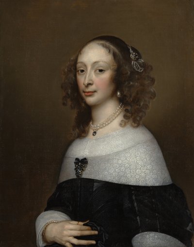 Bir Kadının Portresi, ca. 1653. by Adriaen Hanneman