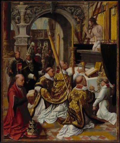 Aziz Krikor Büyük Ayini (540-604) by Adriaen Isenbrandt or Isenbrant