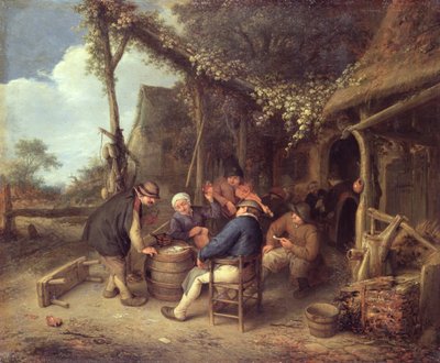 Ülkede Çalışmadan Sonra, 1659 by Adriaen Jansz. van Ostade