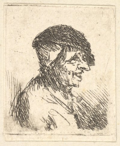 Köylü Başkanı, 17. yüzyıl. by Adriaen Jansz. van Ostade