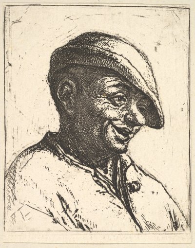 Gülen Köylü, 1610-85. by Adriaen Jansz. van Ostade