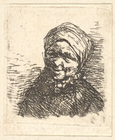 Köylü Kadın, 1610-85. by Adriaen Jansz. van Ostade