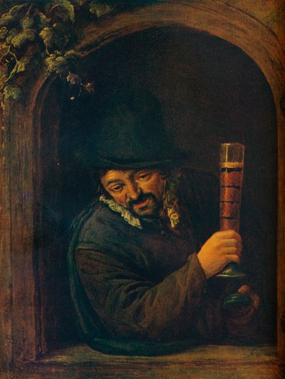 Penceredeki Köylü, c1658 by Adriaen Jansz. van Ostade