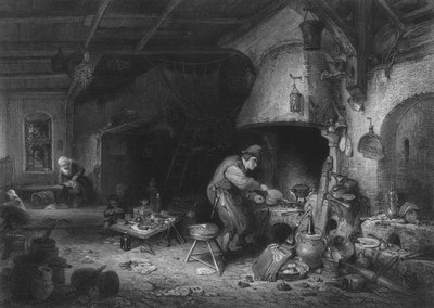Simyacı (gravür) by Adriaen Jansz. van Ostade