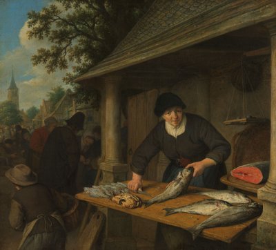Balıkçı Kadın by Adriaen Jansz. van Ostade