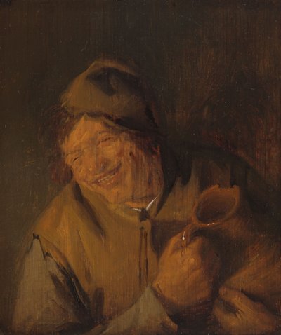 Neşeli Köylü by Adriaen Jansz. van Ostade