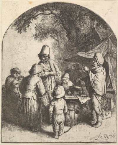 Vakum, 1610-85. by Adriaen Jansz. van Ostade